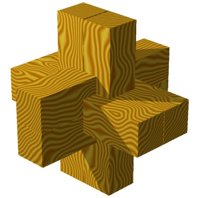 3D Puzzles - Kruis Puzzel